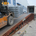 Haltbar 1,8x2,4 m pulverbeschichteter Stahl -Euro -Palisadenzaun